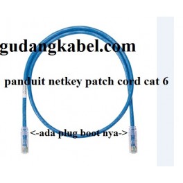 PANDUIT NET-KEY NK Patch Cord Cat.6 1Meter Blue, NK6PC1MBUY
