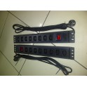 PDU 8 Outlets C13 Socket 16A with switch on/off
