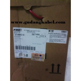 AMP UTP Cable Cat.6 STRANDED RED P/N 219563-8