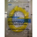 AMP Patch Cord Cat.6 20FT yellow (6 meter)