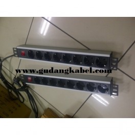 PDU 8 Outlets Germany-Type, 16A with Switch On/Off